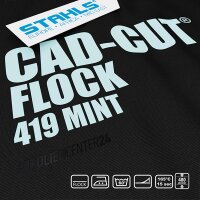 STAHLS® CAD-CUT® Flockfolie 419 Mint, (Bild 1)...