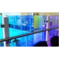 3M™ Dichroic Glasdesignfolie DF-PA Serie, (Bild 2) Nicht farbechte Beispieldarstellung