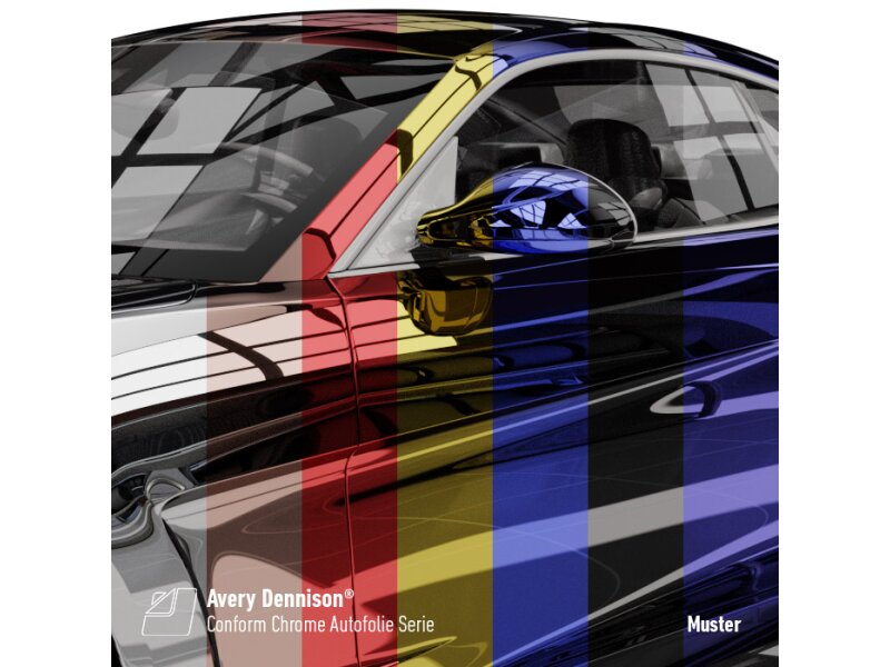 Avery Dennison® Conform Chrome Autofolie Muster Serie