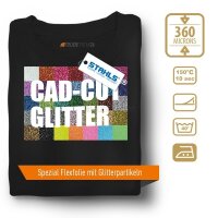 STAHLS® CAD-CUT® Glitter Flexfolie 965 Rainbow...
