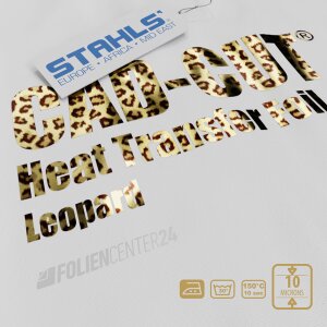 STAHLS® CAD-CUT® Heat Transfer Foil Leopard, (Bild 1)...