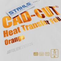 STAHLS® CAD-CUT® Heat Transfer Foil Orange, (Bild...