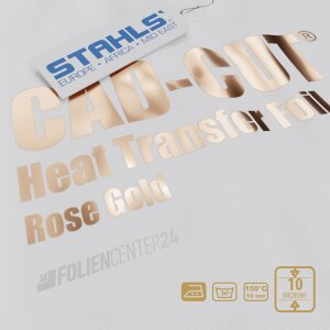 STAHLS® CAD-CUT® Heat Transfer Foil Rose Gold, (Bild 1)...