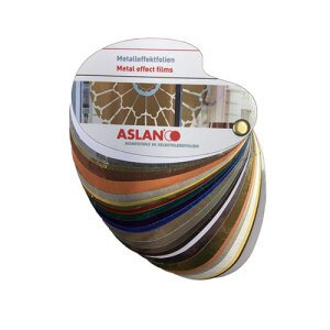 ASLAN® Metalleffekt Serie Farbfächer, (Bild 1) Nicht...
