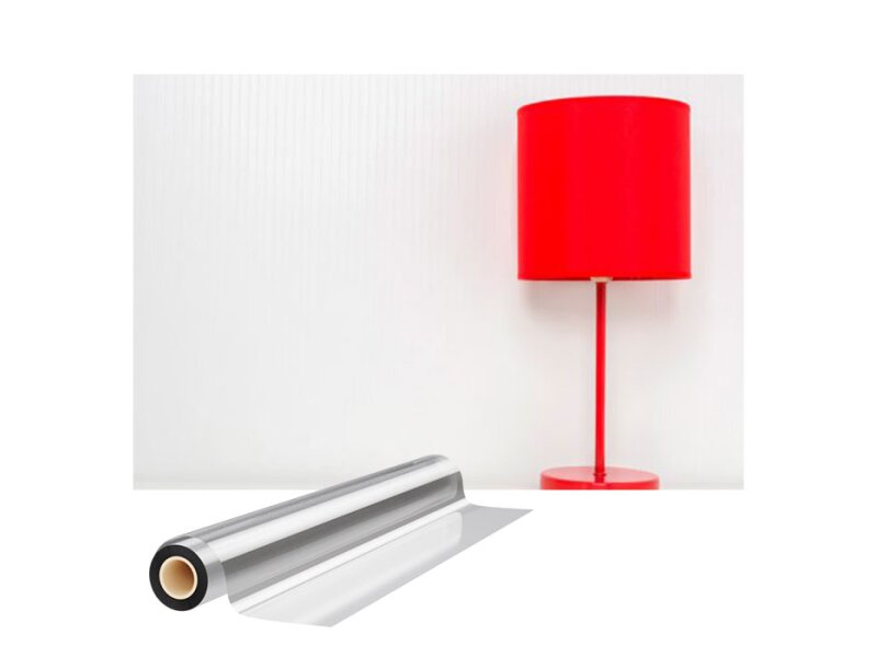 Lampenschirmfolie aus Hart-PVC für Hobby & Gewerbe
