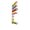 Yellotools Folien-Rollenhalter TwisterStripe Wall Serie, (Bild 2) Nicht farbechte Beispieldarstellung