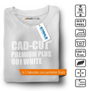 STAHLS® CAD-CUT® Premium Plus Flexfolie 001 White DIN A4...