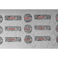 ASLAN® Metalleffektfolie Doming DCA 120 (1,24m x 25m), Beispielbild