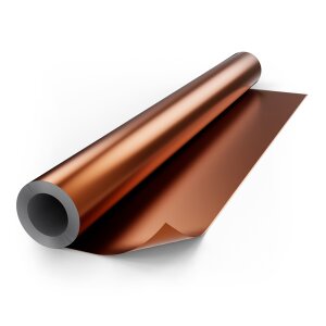 folia® Alufolie doppelseitig kaschiert Kupfer/Kupfer (50cm x 10m), (Bild 1) Nicht farbechte Beispieldarstellung