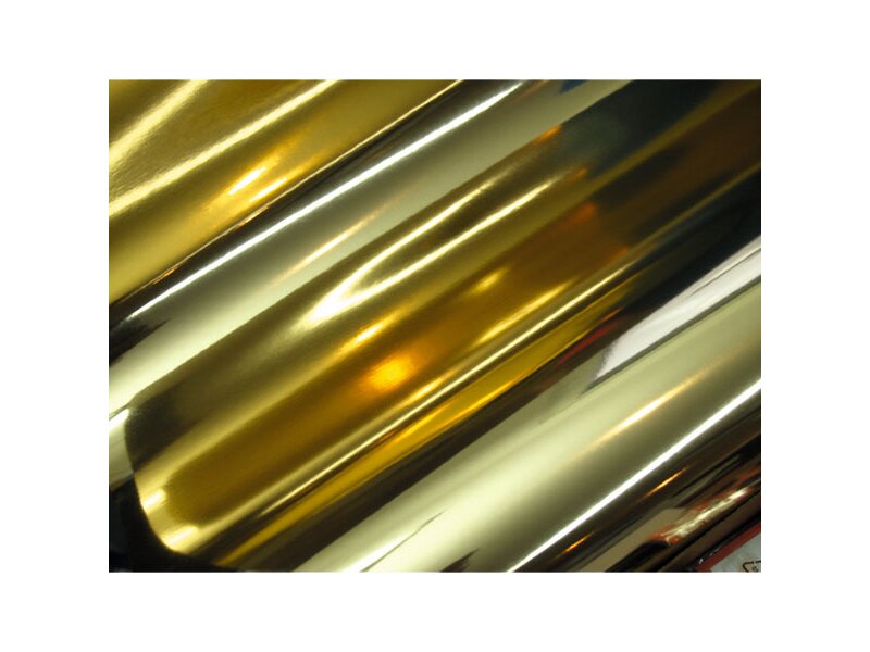 folia Alufolie doppelseitig Gold matt 50cm x 10m