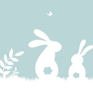 d-c-fix® Static Spring Border Lovely Rabbit (20 x 150cm),...