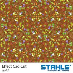 STAHLS® CAD-CUT® Effect Flexfolie 903 Sparkle Gold, (Bild 3) Nicht farbechte Beispieldarstellung
