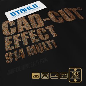 STAHLS® CAD-CUT® Effect Flexfolie 914 Multi, (Bild 1)...