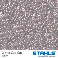 STAHLS® CAD-CUT® Glitter Flexfolie 921 Silver, (Bild 3) Nicht farbechte Beispieldarstellung