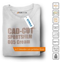 STAHLS® CAD-CUT® SportsFilm Flexfolie 005 Cream, (Bild 1) Nicht farbechte Beispieldarstellung