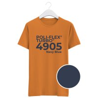 Poli-Flex® Turbo® Flexfolie 4905 Marineblau Matt (50cm), (Bild 1) Nicht farbechte Beispieldarstellung