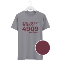 Poli-Flex® Turbo® Flexfolie 4909 Bordeaux Matt (50cm), (Bild 1) Nicht farbechte Beispieldarstellung