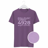 Poli-Tape® Poli-Flex® Turbo® Flexfolie 4928 leuchtend Lavendel (50cm), (Bild 1) Nicht farbechte Beispieldarstellung