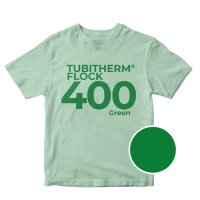 Poli-Tape®  Tubitherm® PLT Flockfolie 400 Grün Matt (50cm), (Bild 1) Nicht farbechte Beispieldarstellung
