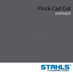 STAHLS® CAD-CUT® Flockfolie 780 Dark Grey, (Bild 3) Nicht farbechte Beispieldarstellung