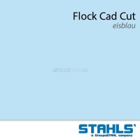 STAHLS® CAD-CUT® Flockfolie 310 Ice Blue, (Bild 3) Nicht farbechte Beispieldarstellung