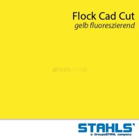 STAHLS® CAD-CUT® Flockfolie 101 Fluo Yellow, (Bild 3) Nicht farbechte Beispieldarstellung