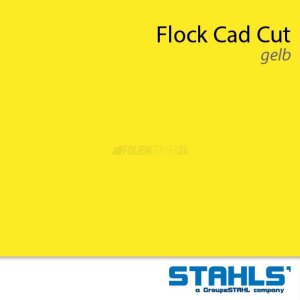 STAHLS® CAD-CUT® Flockfolie 110 Yellow, (Bild 3) Nicht farbechte Beispieldarstellung