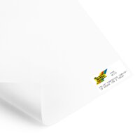 folia® Tonpapier 130g/m² 10 Bogen Weiß (50...