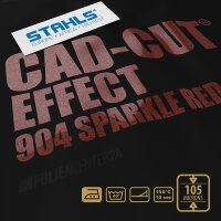 STAHLS® CAD-CUT® Effect Flexfolie 904 Sparkle Red, (Bild 2) Nicht farbechte Beispieldarstellung