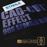 STAHLS® CAD-CUT® Effect Flexfolie 906 Sparkle Blue, (Bild 2) Nicht farbechte Beispieldarstellung