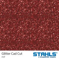STAHLS® CAD-CUT® Glitter Flexfolie 923 Red, (Bild 2) Nicht farbechte Beispieldarstellung