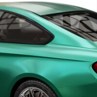 AUTO SE Air-Egress Car Wrap Autofolie Smaragdgreen Metallic Matt, (Bild 2) Nicht farbechte Beispieldarstellung