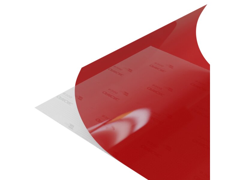 Plotterfolie rot glänzend Selbstklebefolie 61,5 cm 5,00 € /m 10 m 