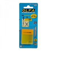 OLFA® Ersatzklingen 6mm KB 32,8° (25 Stück), (Bild 2) Nicht farbechte Beispieldarstellung