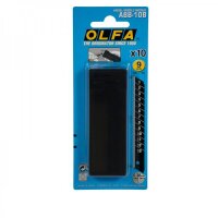 OLFA® Ersatz-Abbrechklingen 9mm ABB-10B Ultrascharf...