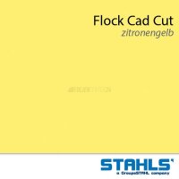 STAHLS® CAD-CUT® Flockfolie 100 Lemon, (Bild 3) Nicht farbechte Beispieldarstellung