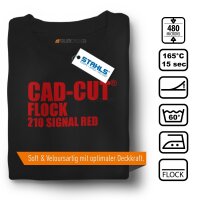 STAHLS® CAD-CUT® Flockfolie 210 Signal Red, (Bild...