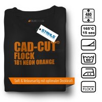 STAHLS® CAD-CUT® Flockfolie 181 Fluo Orange,...
