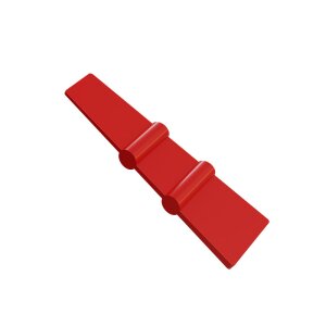 Foliencenter24 Rakel Mini Rot Hart, (Bild 1) Nicht farbechte Beispieldarstellung