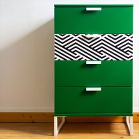 d-c-fix® Möbelfolie Uni SeidenMatt Jägergrün (45cm), (Bild 2) Nicht farbechte Beispieldarstellung