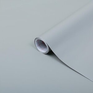 d-c-fix® Möbelfolie Uni SeidenMatt Grau (45cm), (Bild 1)...