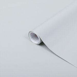 d-c-fix® Möbelfolie Uni SeidenMatt Hellgrau (45cm), (Bild...