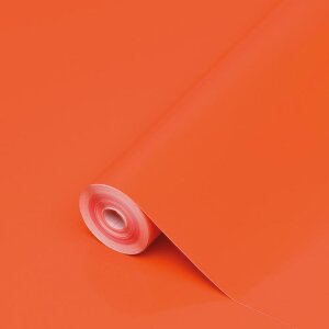 d-c-fix® Möbelfolie Uni Lack Orange (45cm), (Bild 1) Nicht farbechte Beispieldarstellung