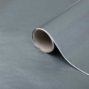 d-c-fix® Möbelfolie Metallic Brush Silber (45cm x 10m), (Bild 2) Nicht farbechte Beispieldarstellung