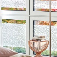 d-c-fix® Glasdekorfolie Static Window Stripes Milton (90cm), (Bild 4) Nicht farbechte Beispieldarstellung