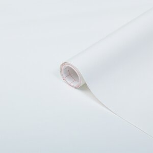 d-c-fix® Möbelfolie Uni SeidenMatt Weiß (45cm x 2m),...