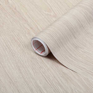 d-c-fix® Möbelfolie Holz Santana Eiche Kalk (90cm x 2,1m), (Bild 2) Nicht farbechte Beispieldarstellung