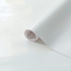 d-c-fix® Möbelfolie Uni Lack Weiß (90cm x 2,1m), (Bild 1)...