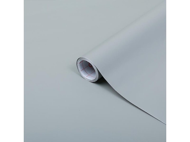 d-c-fix® Möbelfolie Uni SeidenMatt Grau (90cm x 2,1m)