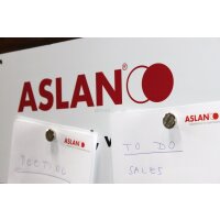 ASLAN® Whiteboardfolie FF 550 FerroSoft (101cm), (Bild 4) Nicht farbechte Beispieldarstellung
